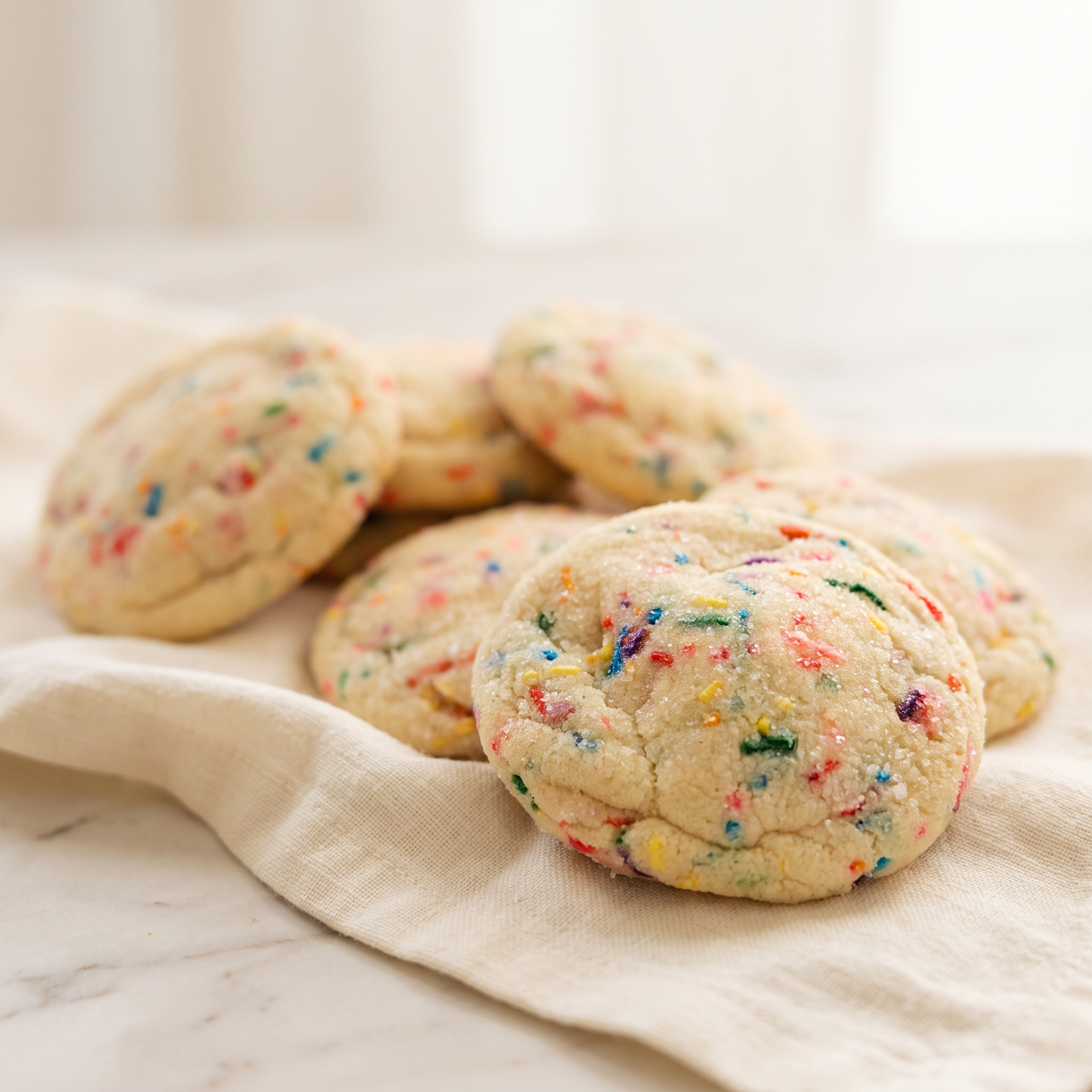 Rainbow Sprinkle Sugar Cookie