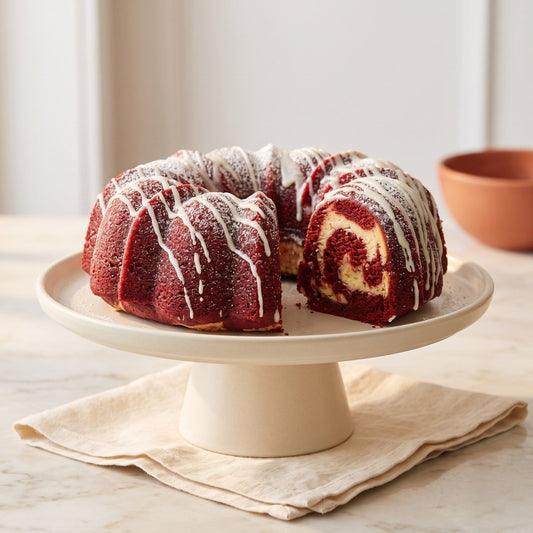 Red Velvet Cheese Cake Swirl